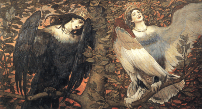 Victor Vasnetsov, A Song of Joy and Sorrow, 1896